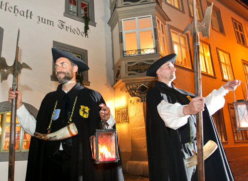 Öffentliche Führungen - Die Schaffhauser Nachtwächter